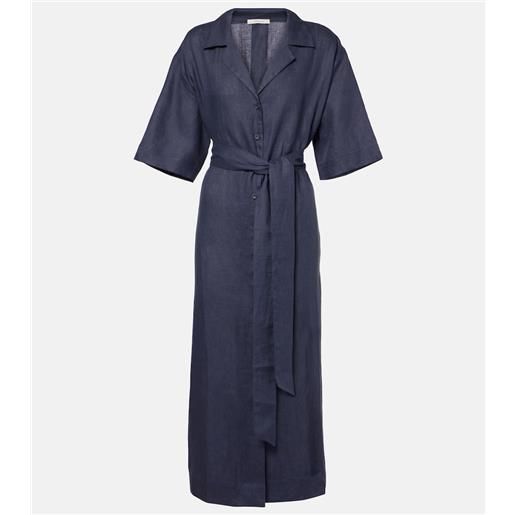 Asceno abito midi larnaca in lino