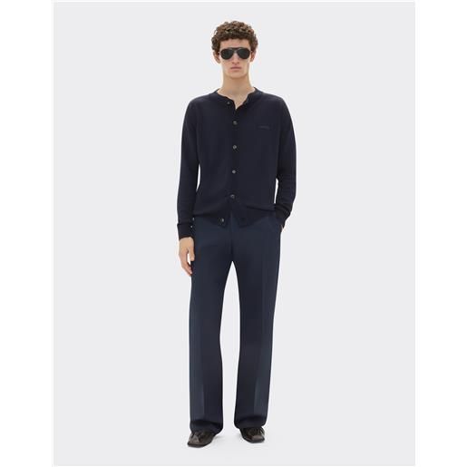 Ferrari cardigan in cotone e seta - male maglieria e felpe navy 46