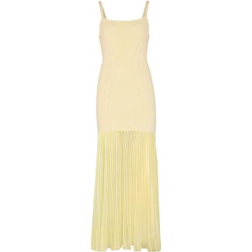 Nicholas abito midi lyra - giallo