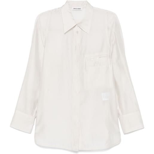 Low Classic camicia a maniche lunghe - toni neutri