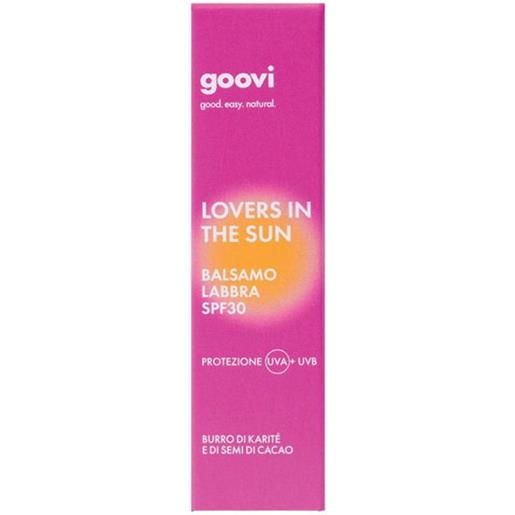 THE GOOD VIBES COMPANY Srl goovi lovers in the sun balsamo labbra spf30