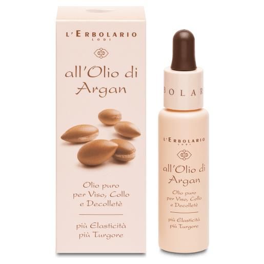L'erbolario olio di argan olio viso, collo e decolletè 28ml