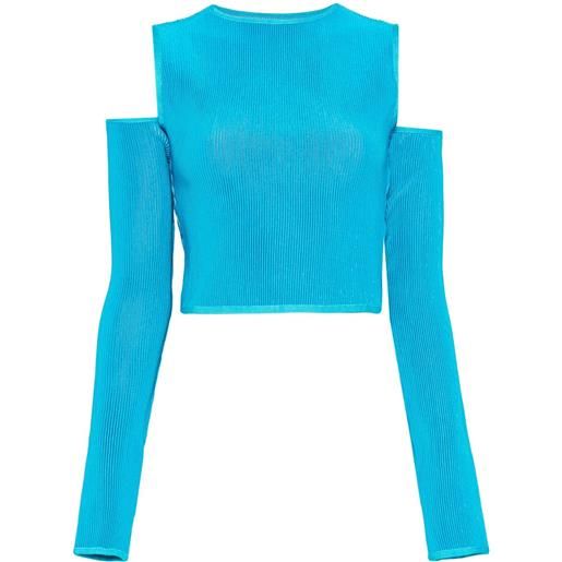 Isa Boulder maglione quarter - blu