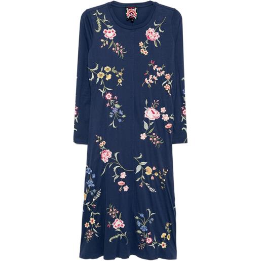 Johnny Was abito girocollo - blu