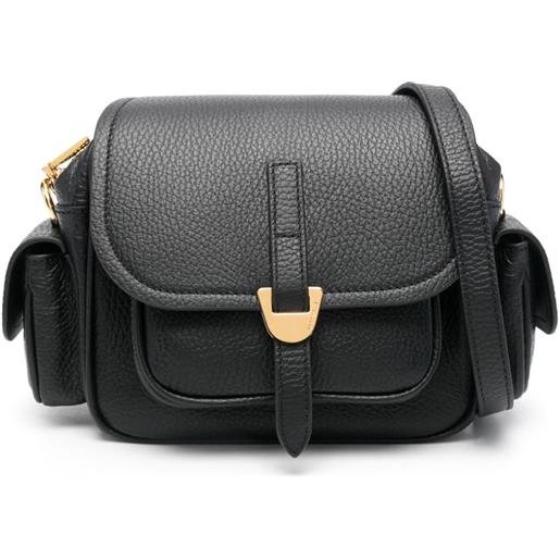 Coccinelle borsa a tracolla campus mini - nero