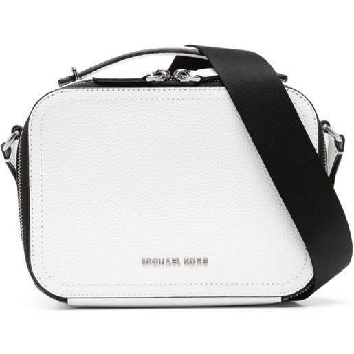 Michael Kors borsa messenger con logo - bianco