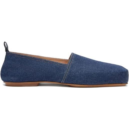 Jacquemus espadrilles carré - blu