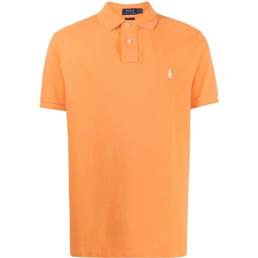 Polo Ralph Lauren polo con ricamo - arancione