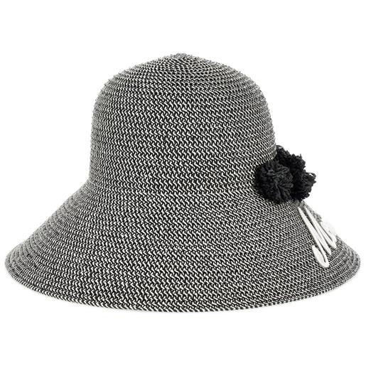 Monnalisa cappello paglia pom pon