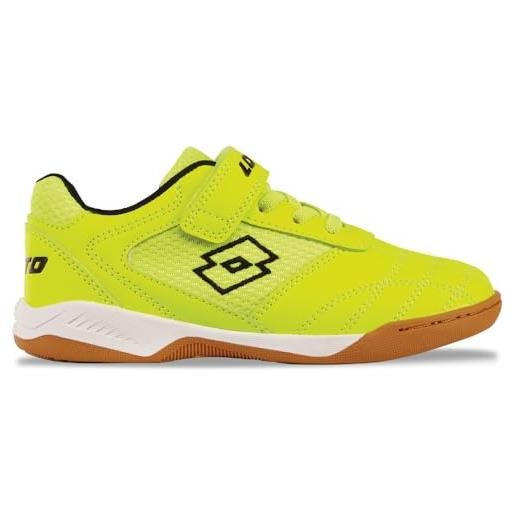 Lotto sneaker unisex per bambini, fr yellow black, 33 eu
