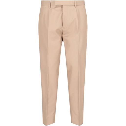 Zegna pantaloni sartoriali con pieghe - toni neutri