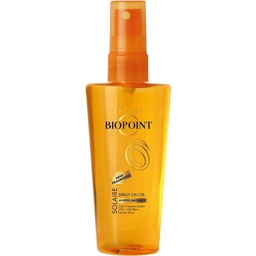 Biopoint solaire spray on oil effetto naturale 100 ml