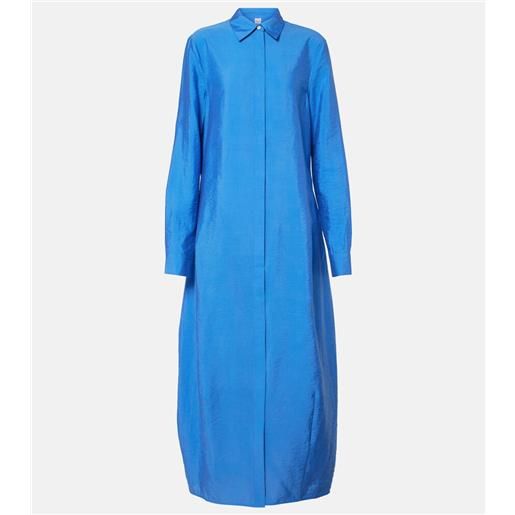 Toteme abito chemisier in misto seta