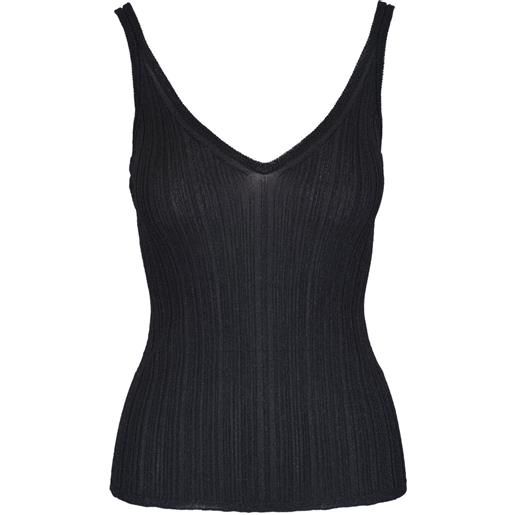 Majestic Filatures top a coste - nero