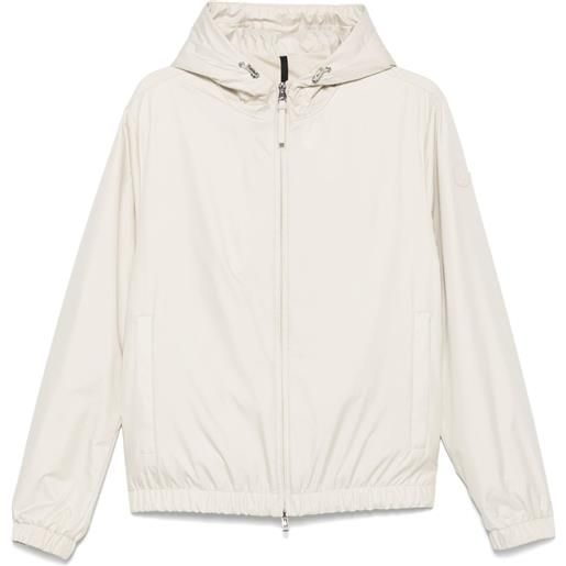 Moncler giacca domene con cappuccio - toni neutri