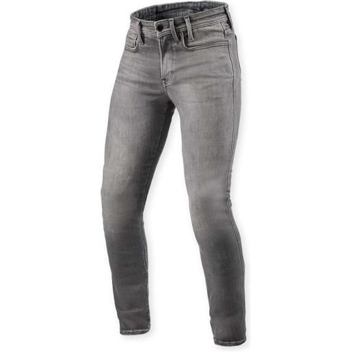 Rev'it jeans moto Rev'it piston 3 skinny grigio medio usato - l30