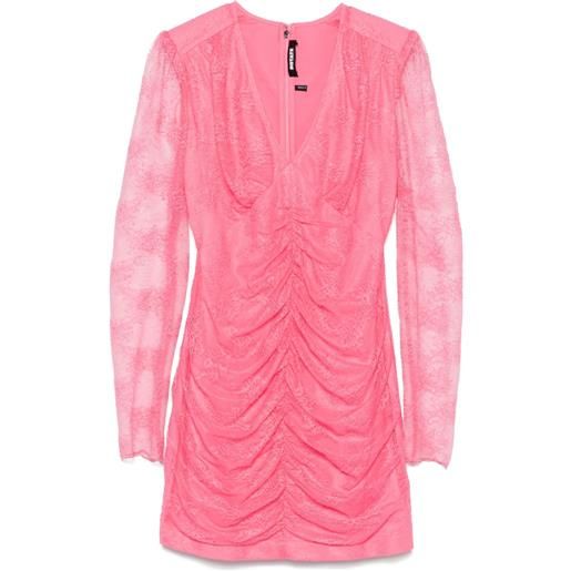 ROTATE BIRGER CHRISTENSEN abito corto in pizzo - rosa