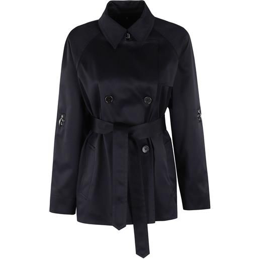 Fay trench con cintura - blu