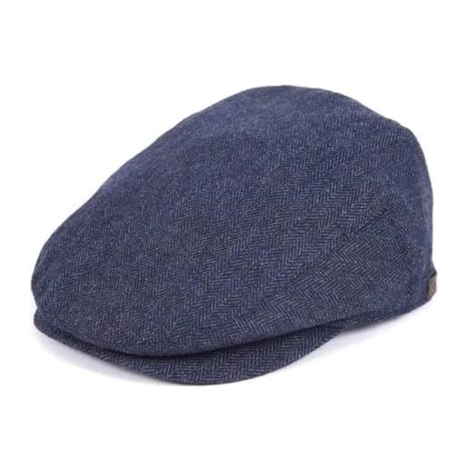Barbour barlow mens flat cap navy m