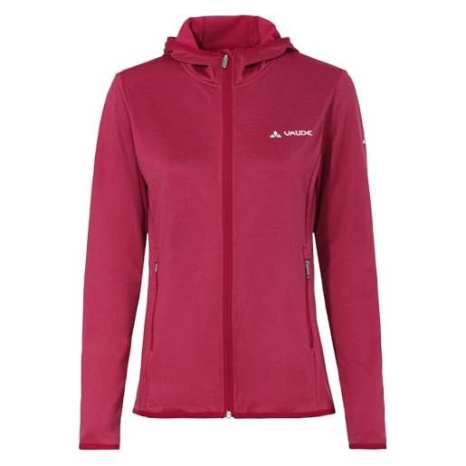 VAUDE se wo divedro fleece jacket giacca, cremisi, 46 donna