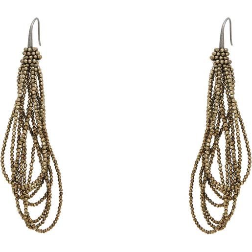 Parure Gioielli Sposa Oro Rosa - Collana E Orecchini A Fiore Con Cristalli, Ipoallergenici, Per Cerimonie