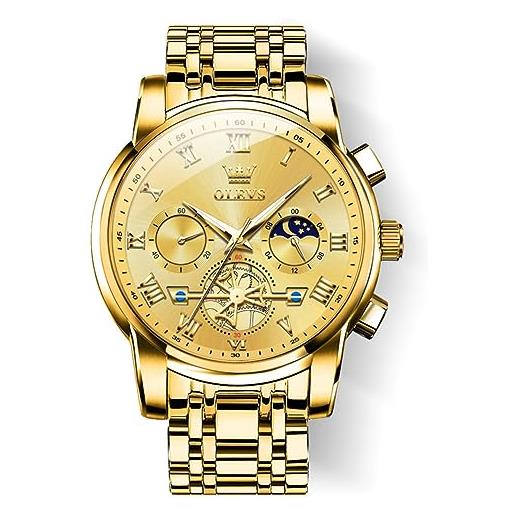 Acquista Orologio meccanico automatico multifunzionale impermeabile Forsining da uomo in Italia a partire da 69
