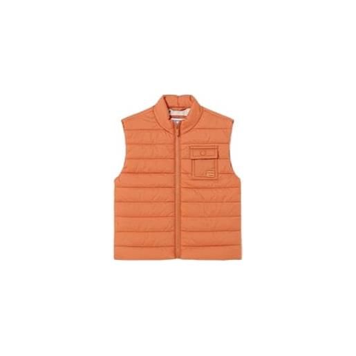 Mayoral giubbino giacchino gilet smanicato primaverile 100 grammi bambino 12 mesi - 80 cm color arancione