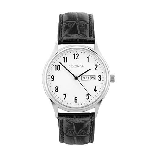 Sekonda Easy Reader Ladies 36 Quartz Watch in White with Analogue Day