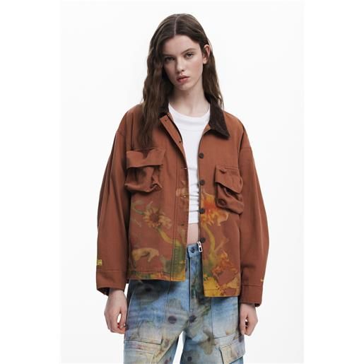 Desigual giacca trucker collina strada