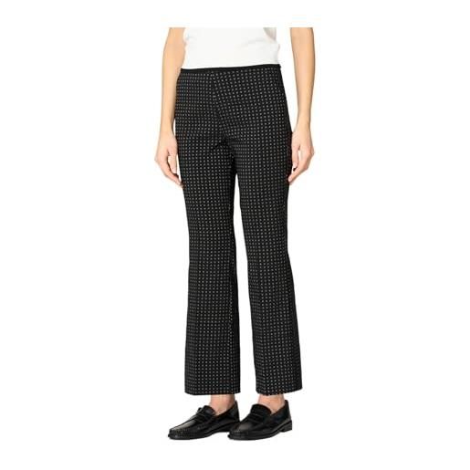 Goldenpoint donna leggings flare fantasia cravatta con svasatura al fondo e vita elasticata in misto viscosa