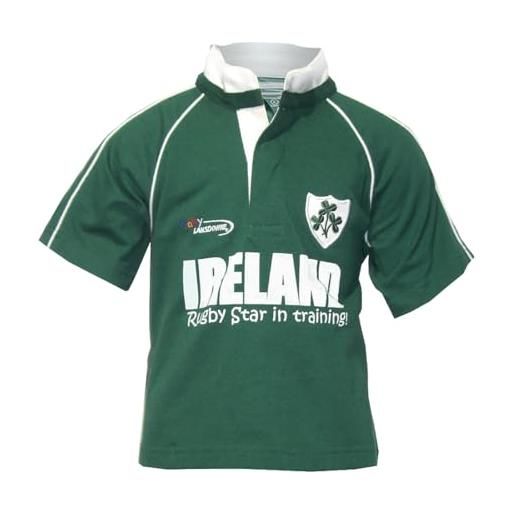 Lansdowne green ireland rugby star maglia da allenamento per baby (6-12 mesi)