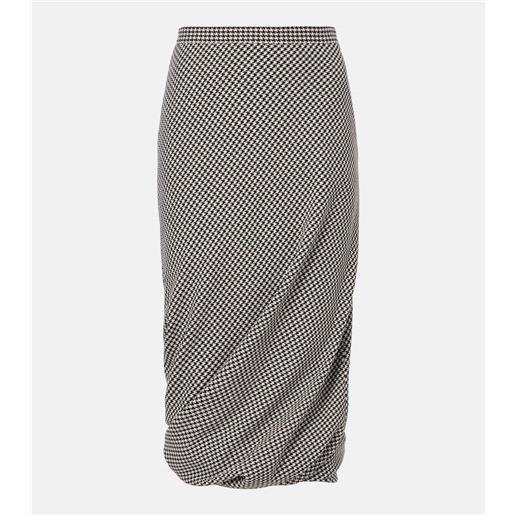 Balenciaga gonna a tubino in lana