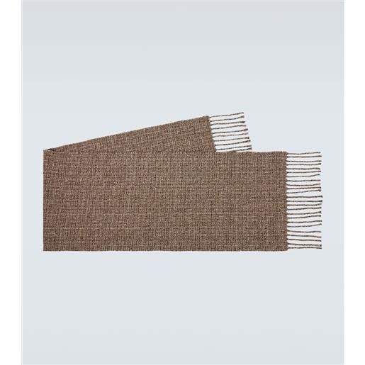 Loro Piana sciarpa in cashmere con frange