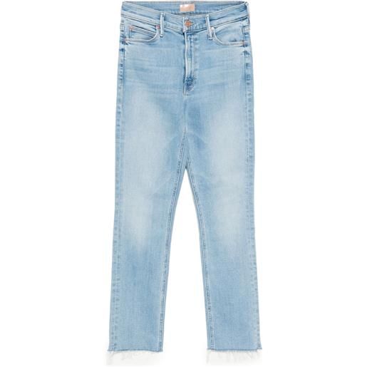 MOTHER jeans svasati the dazzler - blu