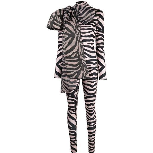 Atu Body Couture body con stampa - toni neutri