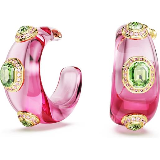 SWAROVSKI orecchini a cerchio dulcis, multicolore 5719112