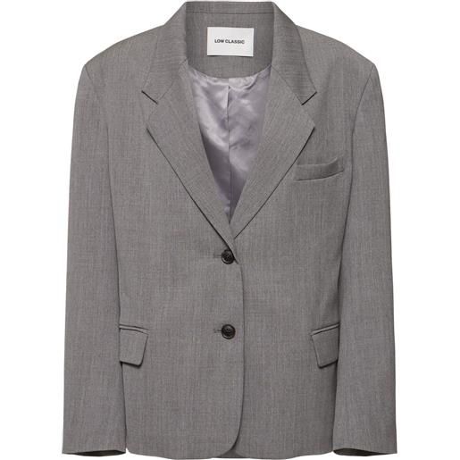 LOW CLASSIC blazer in misto lana