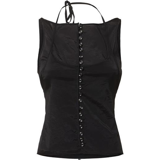 LOW CLASSIC tank top trasparente