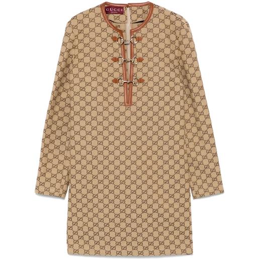 Gucci `gg canvas` dress