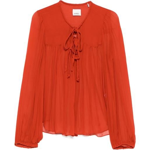 ISABEL MARANT blusa ametissa - rosso