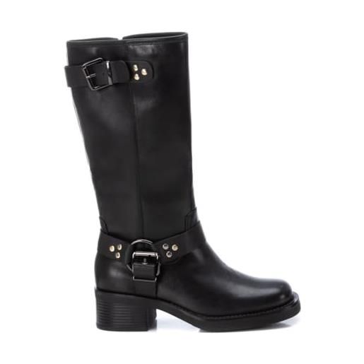 XTI 142997, stivali da motocicletta donna, nero 54, 37 eu