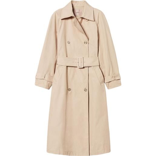 TWINSET trench doppiopetto - toni neutri