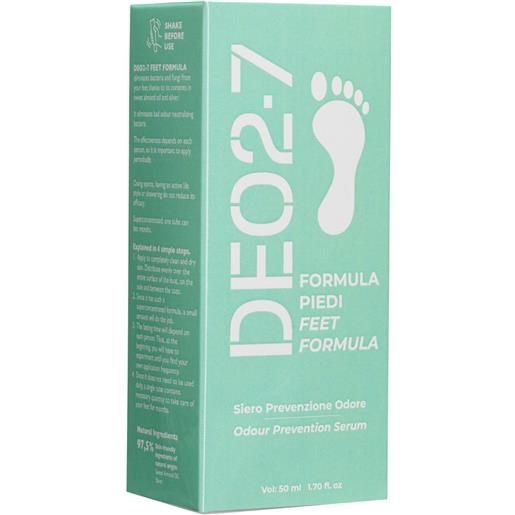 Laboratorio Espanol Inv.cosm. deo 2-7 piedi siero prevenzione odore 50 ml ml