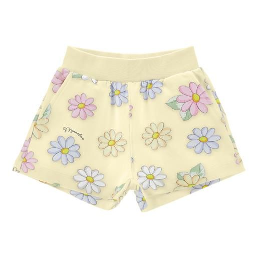 Monnalisa shorts felpa con margherite