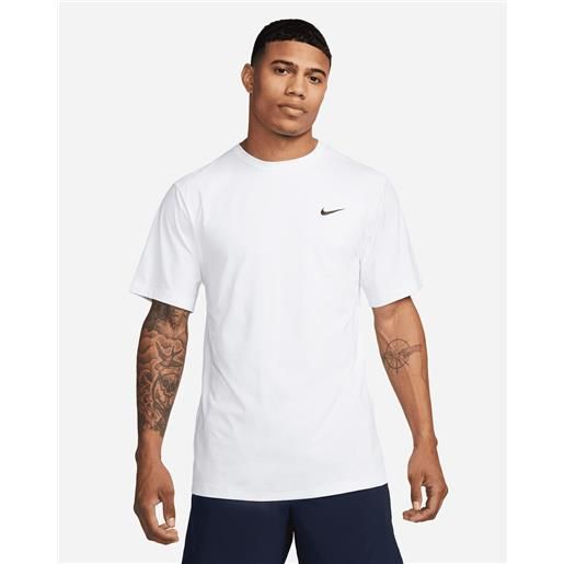 Nike dri fit hyverse m - t-shirt training - uomo - bianco