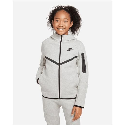 Nike tech fleece 2 jr - felpa - grigio