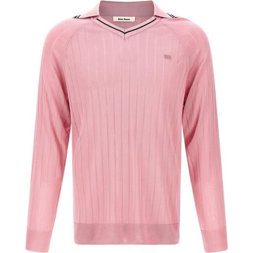 Wales Bonner maglia roots - rosa