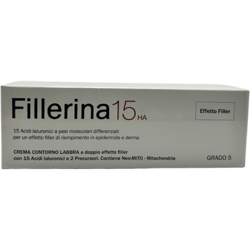 Labo International labo fillerina 15 ha base lip contour cream grado 5 tubo 15 ml