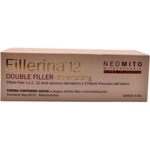 Fillerina labo Fillerina 15 ha biorevitalizing eye contour cream grado 5 bio tubo 15 ml