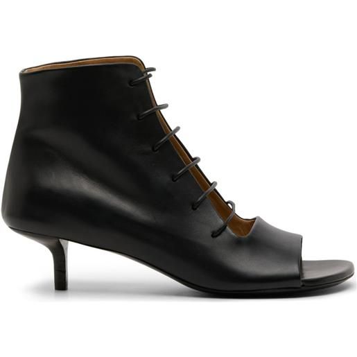 Marsèll pumps sottiletta in pelle - nero